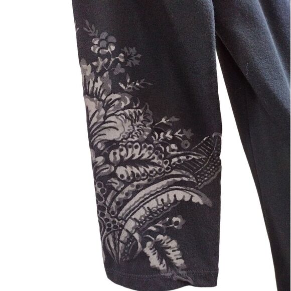 ETRO Burnout Cotton Blend V-Neck Mini Dress, 3/4 Sleeves, Size IT 44, US (8-10) - Picture 5 of 7